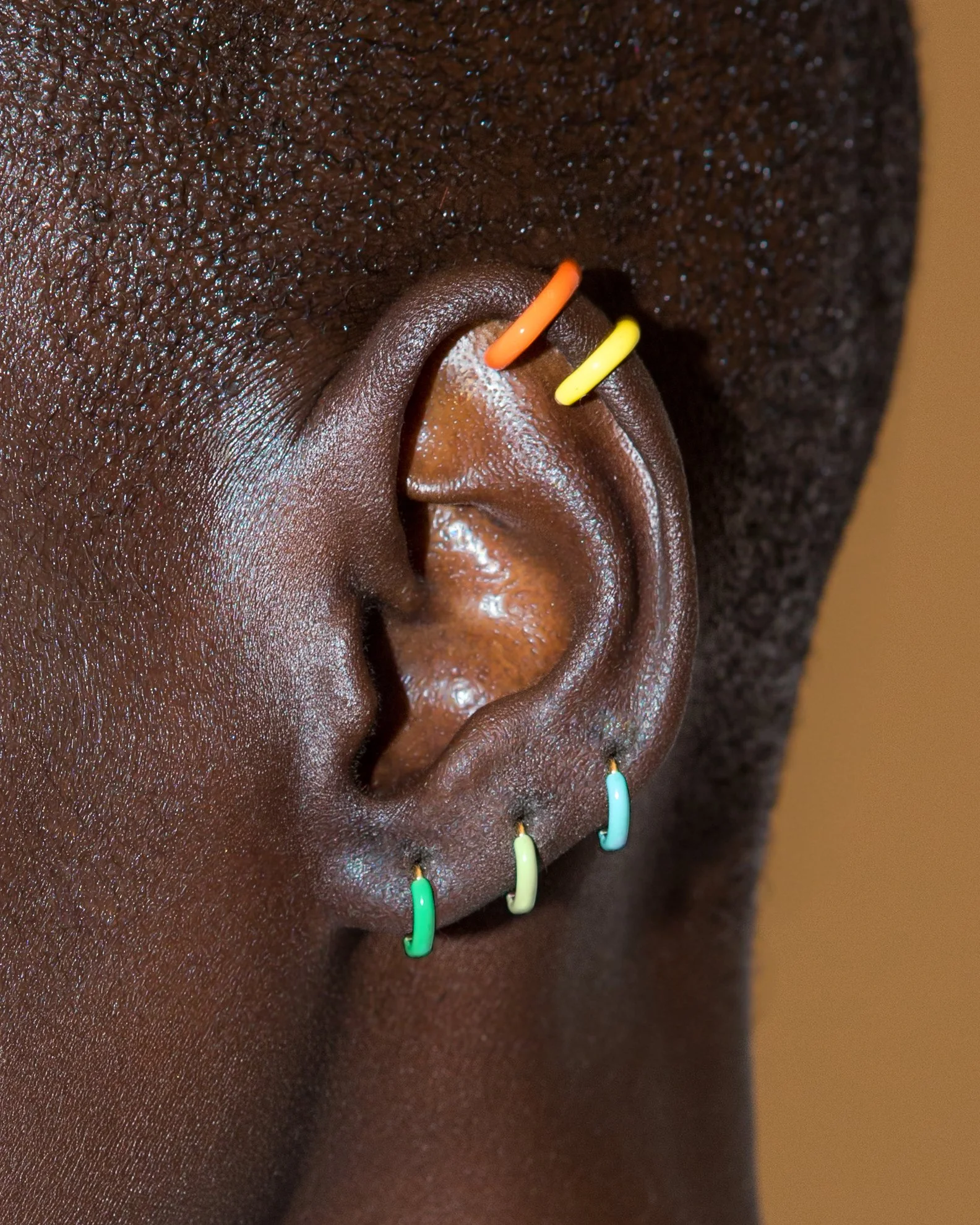★Hei★ melting earcuff The Enamel Stacking Ear Cuff — FRY POWERS